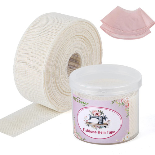 Fishbone hem tape for sewing - fishbone,